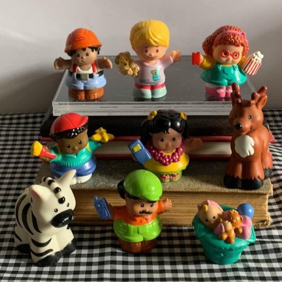 Fisher-Price Other - Fisher Price Little People Set of 9 #4